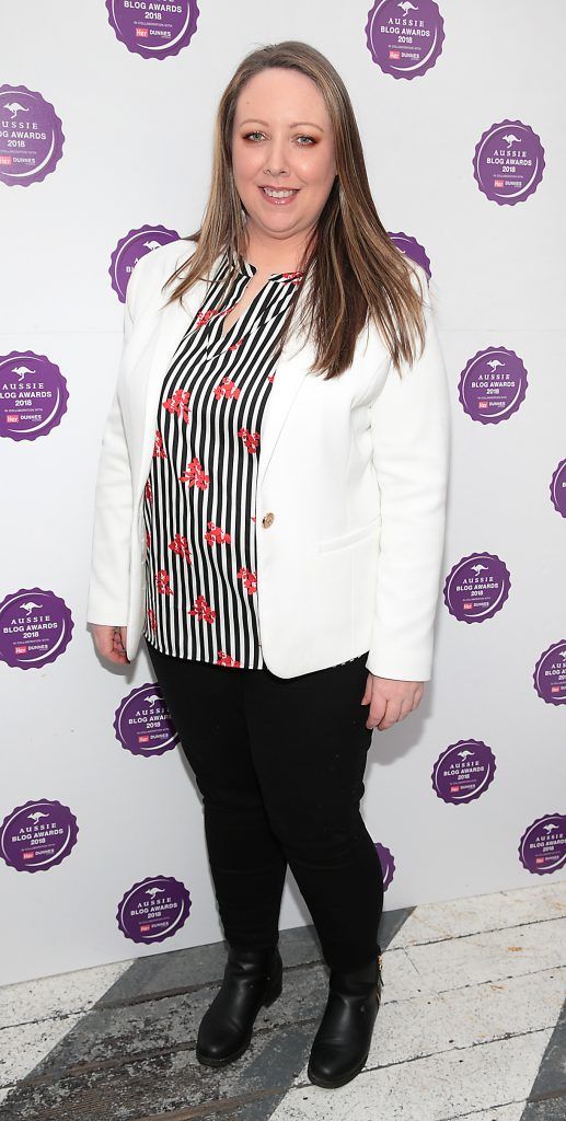 Karen Considine at the Aussie Blog Awards 2018 at House on Leeson Street, Dublin. Photo by Brian McEvoy