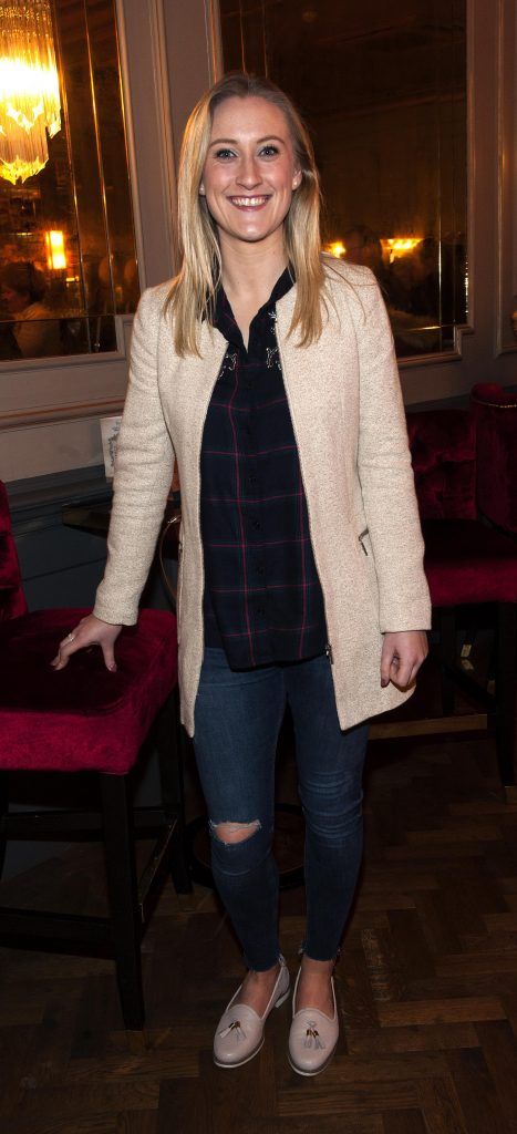 Dearbhla Brennan pictured at the Irish premiere of The Guernsey Literary and Potato Peel Pie Society in The Stella Theatre. Photo: Patrick O'Leary