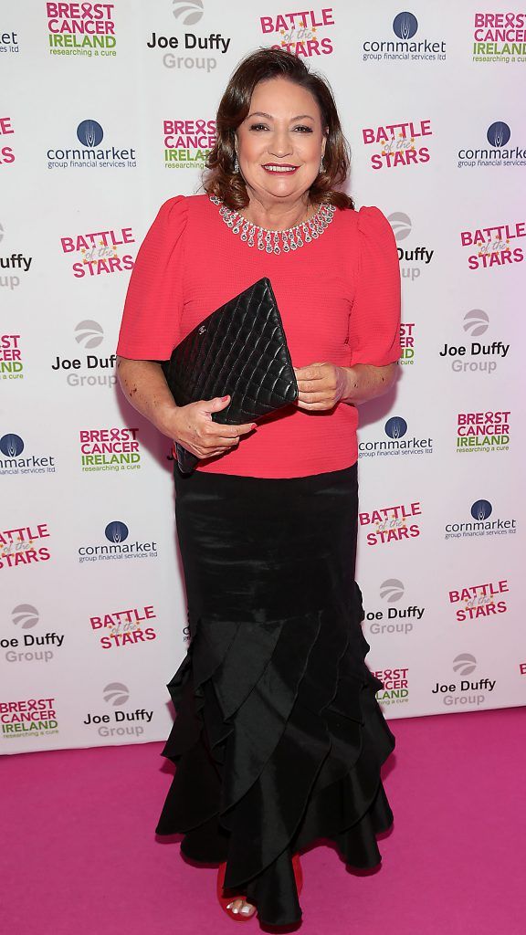 Norah Casey pictured at Breast Cancer Ireland's Battle of the Stars event proudly supported by Joe Duffy Group at The Clayton Hotel on Burlington Road, Dublin. Photo: Brian McEvoy
