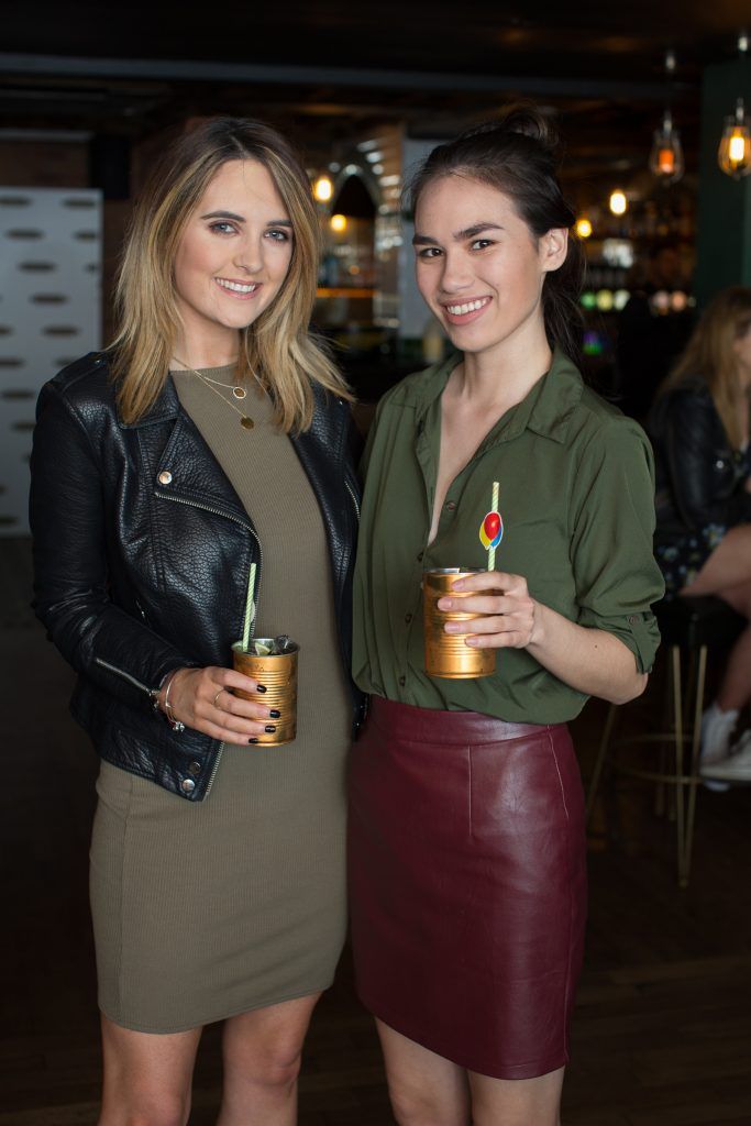 Lorna Duffy & Mei Ling Tong pictured at the launch of Kennedy's Station, a modern cocktail bar downstairs at Kennedy's of Westland Row. Photo: Anthony Woods