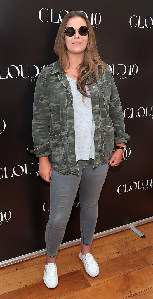 Louise Ellis at the Cloud 10 Beauty Showcase with Caroline Hirons at the Marker Hotel, Dublin.
Photo: Brian McEvoy