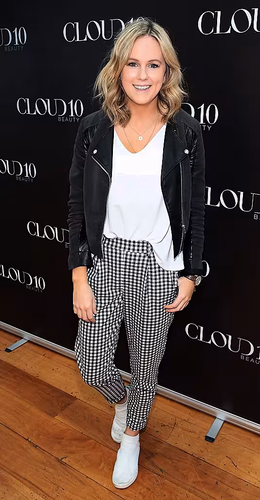 Cassie Stokes at the Cloud 10 Beauty Showcase with Caroline Hirons at the Marker Hotel, Dublin.
Photo: Brian McEvoy
