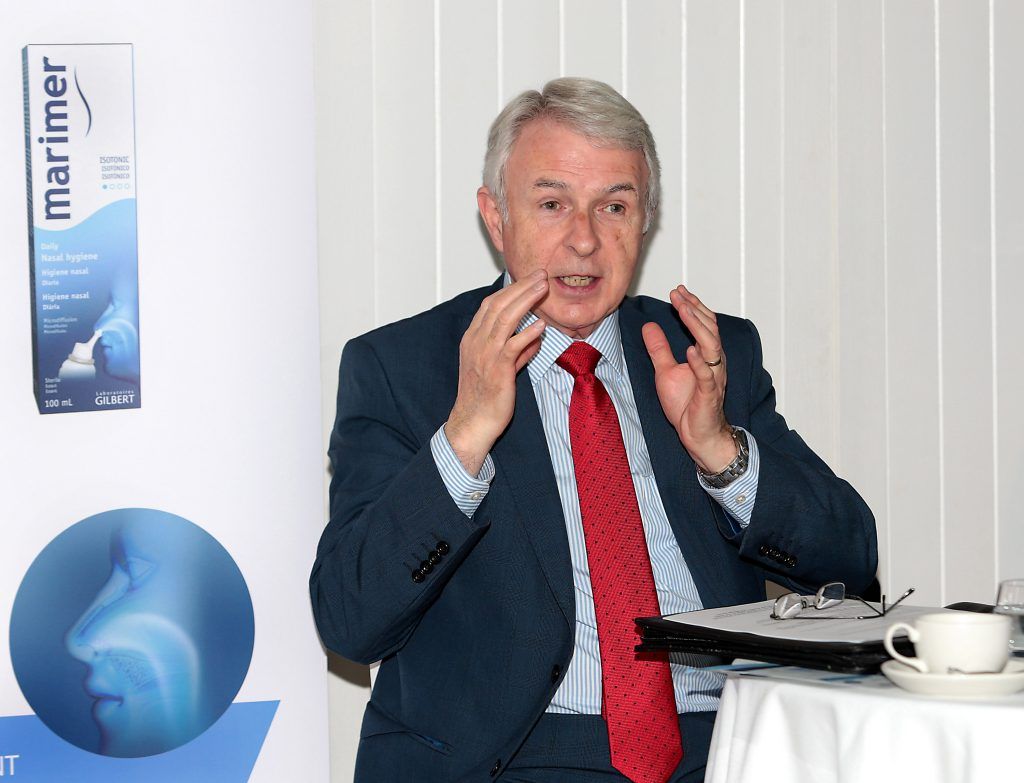 Tom Murphy, Managing Director of Pamex pictured at the launch of Marimer, an all-natural nasal spray range, at Urchin, St Stephen's Green, Dublin. Photo: Brian McEvoy