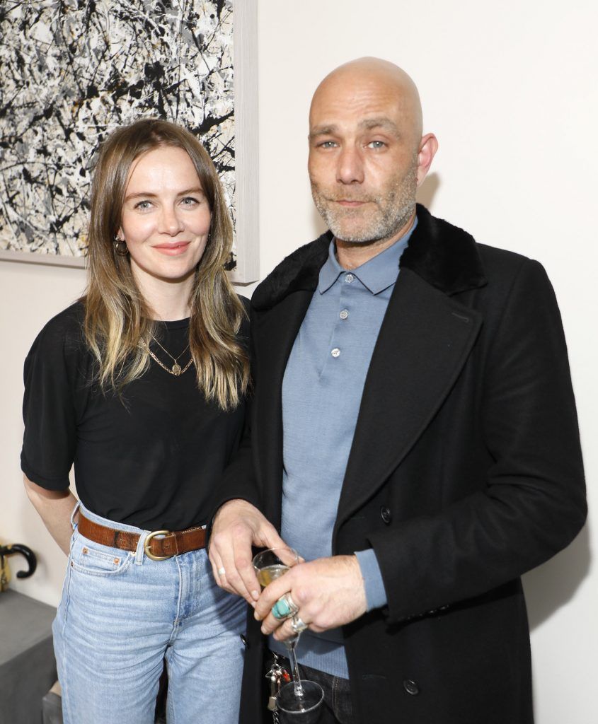 Fiona Fox and Axel Rothoux at The Launch of The Wicklow Street Clinic-photo Kieran Harnett