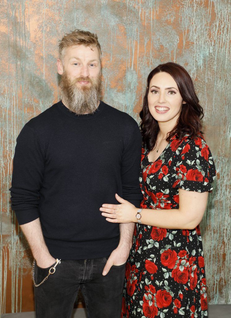 Grainne Laly and Karl Thomas at The Launch of The Wicklow Street Clinic-photo Kieran Harnett