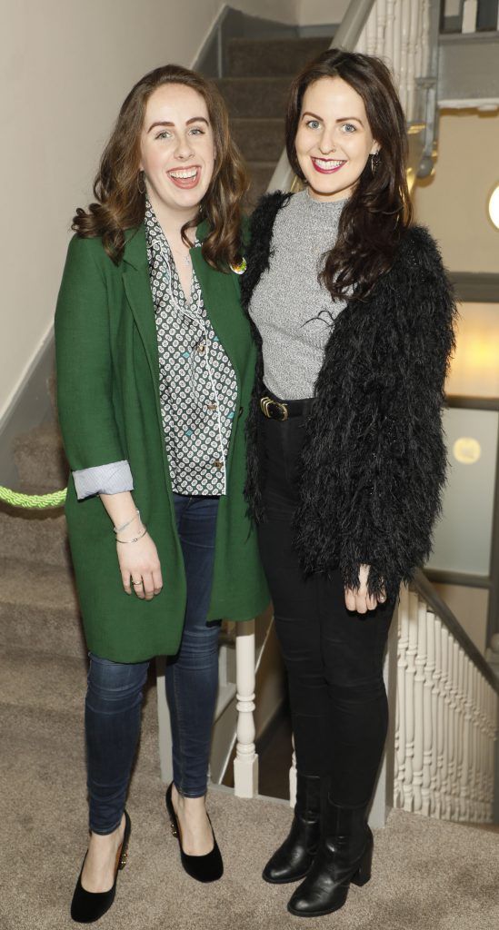 Jenny Murran and Claire Mahony at The Launch of The Wicklow Street Clinic-photo Kieran Harnett