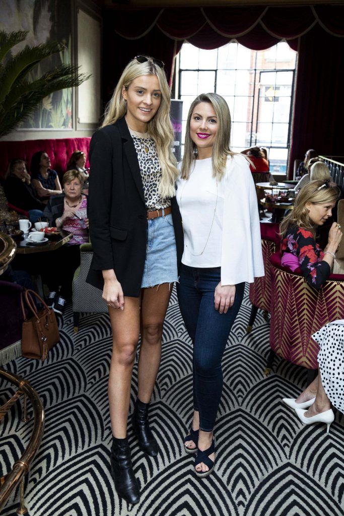 Louise Cooney and Chloe Townsend pictured at the Universal Pictures special preview screening of TULLY at The Stella Theatre, Dublin. Picture Andres Poveda Photography