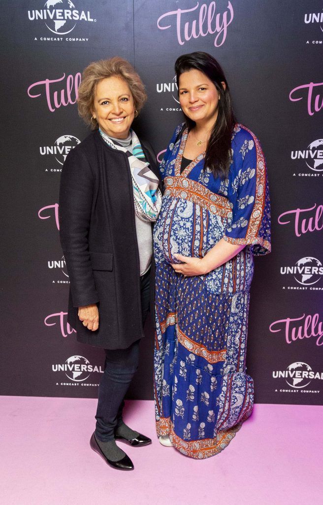 Maria Elisa (left) and Patricia Keane pictured at the Universal Pictures special preview screening of TULLY at The Stella Theatre, Dublin. Picture Andres Poveda Photography