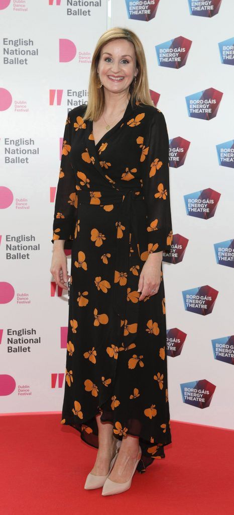 Caroline Kennedy at the opening night of Dublin Dance Festival to see English National Ballet in Akram Khan's Giselle at the Bord Gais Energy Theatre. Photo by Brian McEvoy Photography