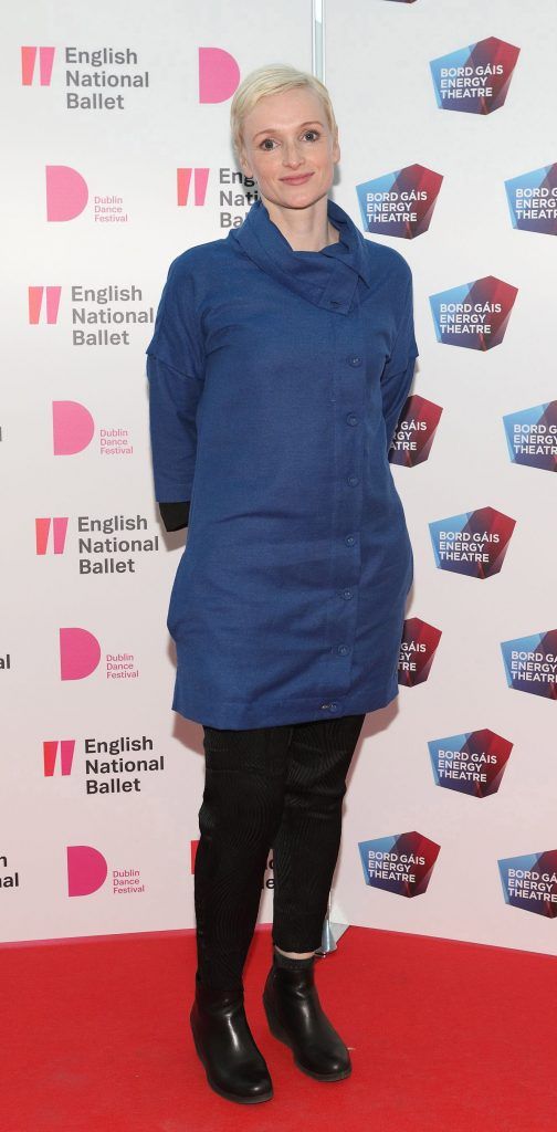 Fiona Gordon at the opening night of Dublin Dance Festival to see English National Ballet in Akram Khan's Giselle at the Bord Gais Energy Theatre. Photo by Brian McEvoy Photography