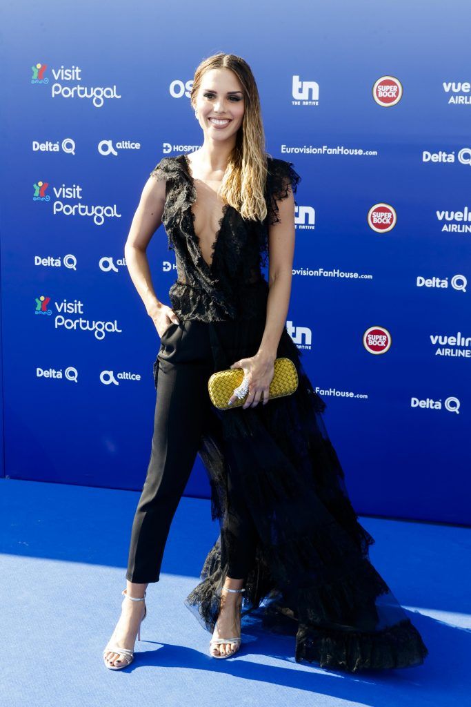 Franka will represent Croatia pictured on the Blue Carpet for the opening ceramony of the Eurovision Song Contest 2018 in Lisbon, Portugal. Picture Andres Poveda