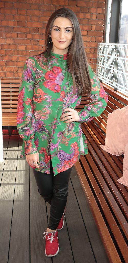 Fionnuala Moran pictured at The Urban Decay Backtalk Palette launch at Hang Dai, Dublin. Pic Brian McEvoy