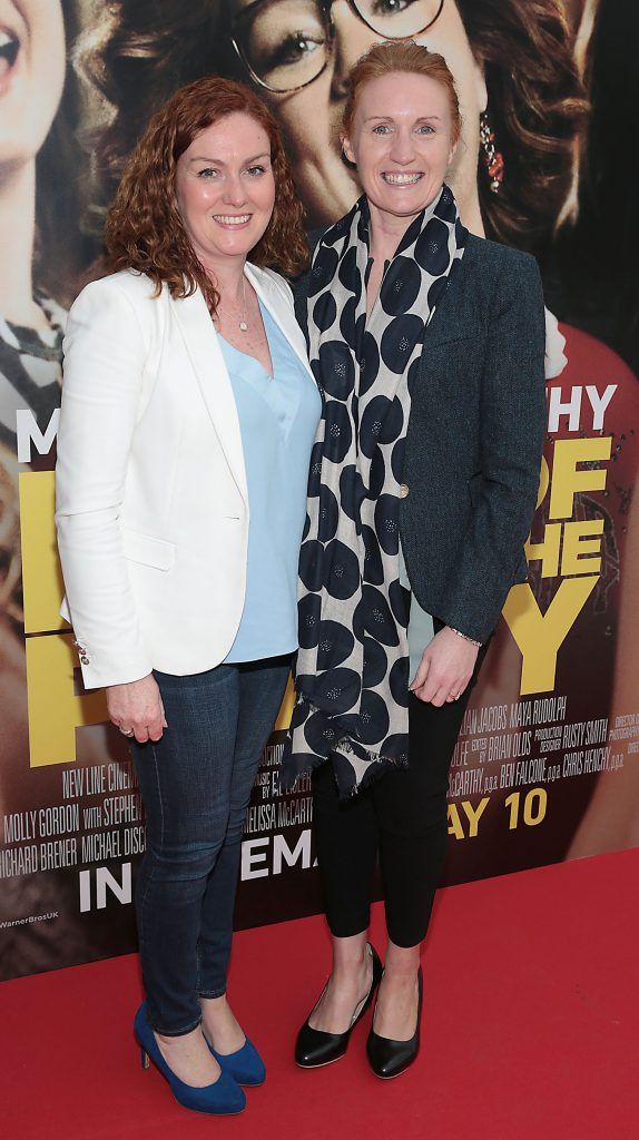 Maria Burke and Grainne Millar at the special preview screening of Life of the Party at Omniplex Cinema in Rathmines, Dublin. Picture by Brian McEvoy