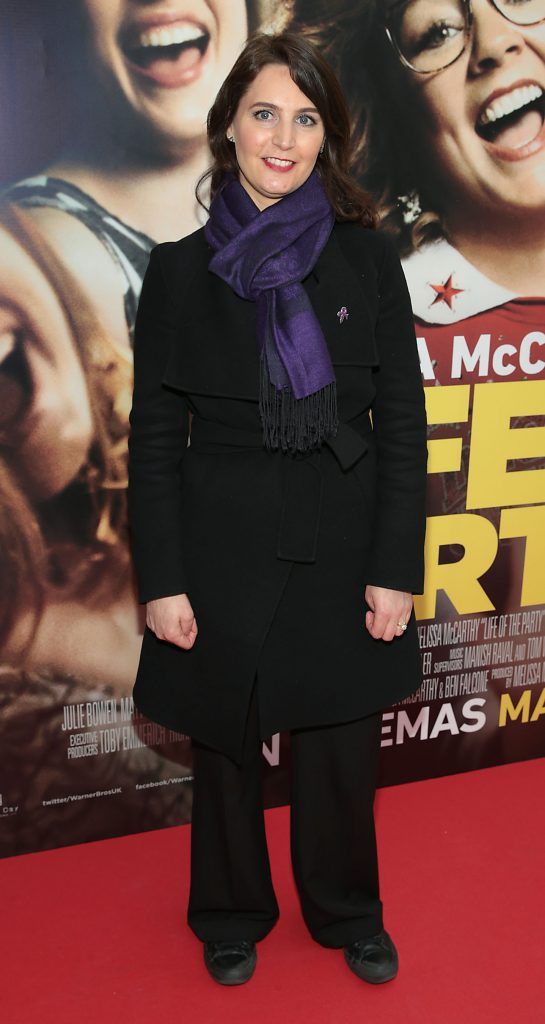 Tanya Loftus Durkin at the special preview screening of Life of the Party at Omniplex Cinema in Rathmines, Dublin. Picture by Brian McEvoy