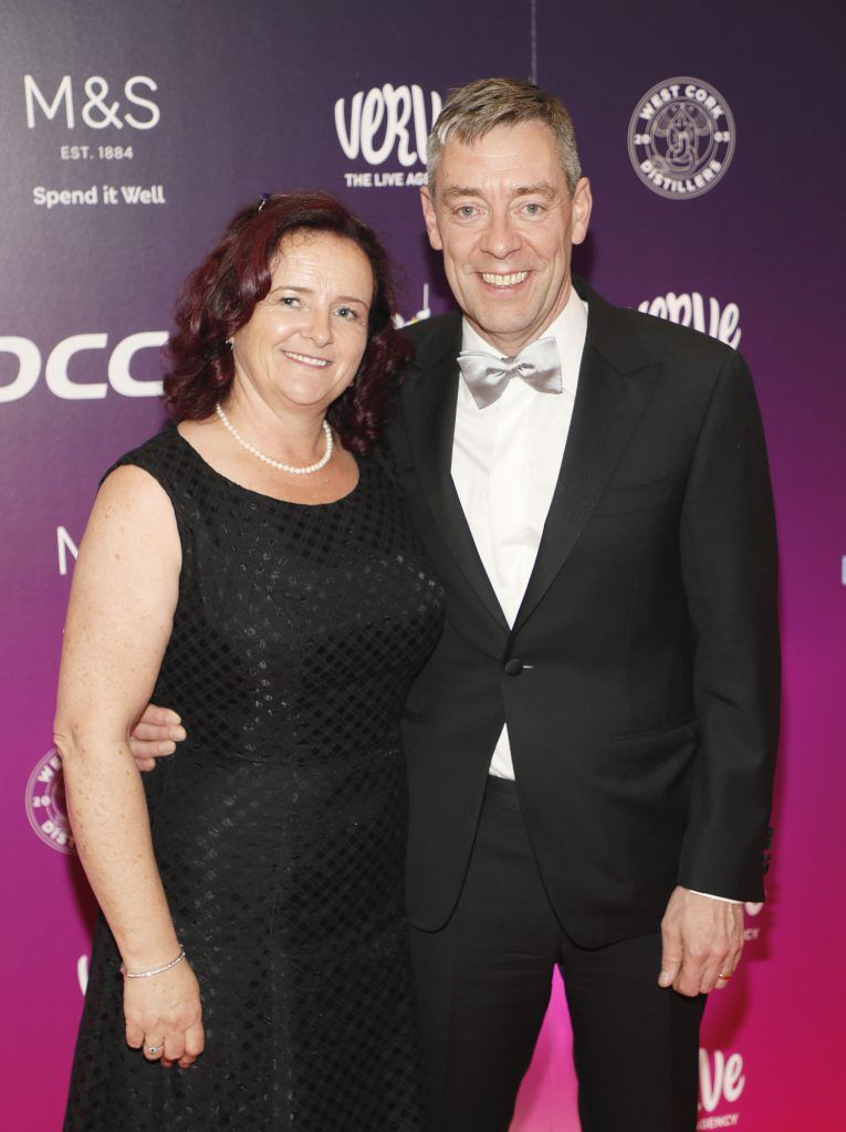 Máiréad and Donal Murphy from DCC Plc at the third annual LauraLynn Heroes Ball at Dublin's InterContinental Hotel, May 12th 2018. Photo: Kieran Harnett