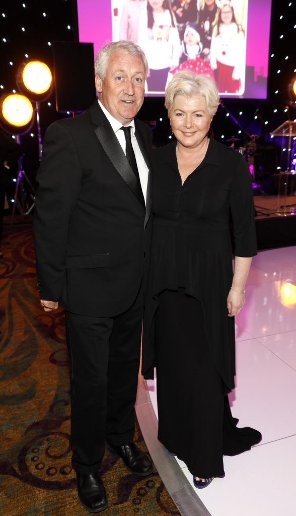 Barry Murphy and Flo McSweeney at the third annual LauraLynn Heroes Ball at Dublin's InterContinental Hotel, May 12th 2018. Photo: Kieran Harnett