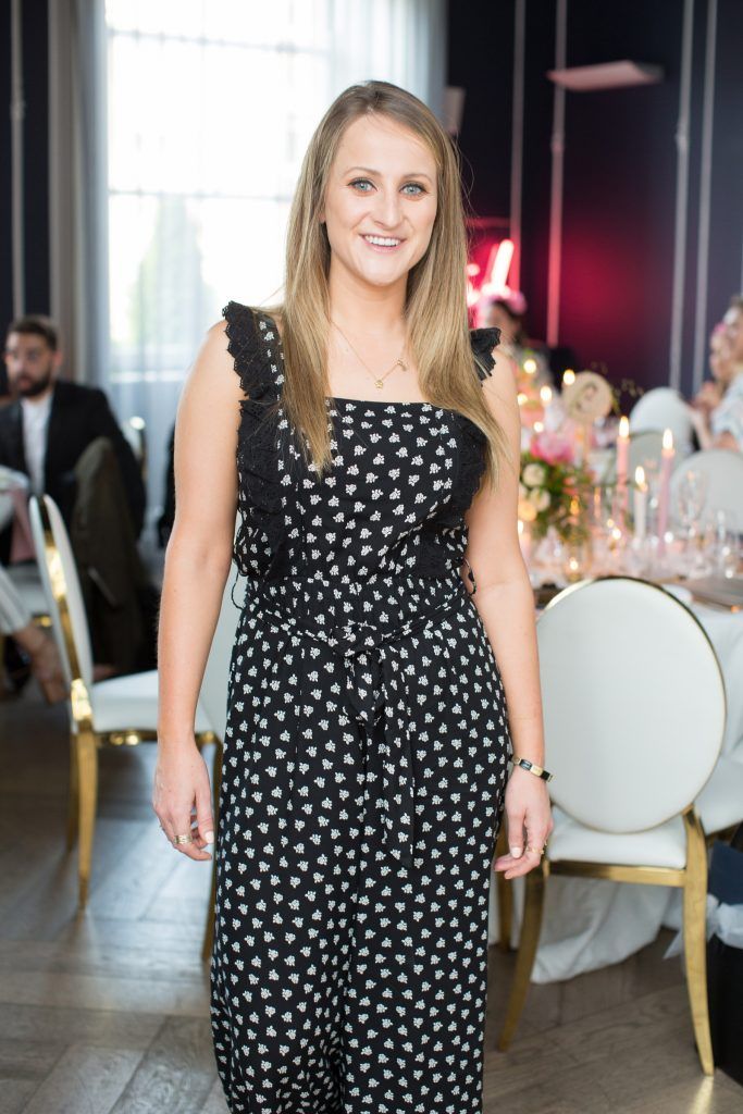 Justine King pictured at the Primark Bridal Brunch to celebrate the Royal Wedding at 25 Fitzwilliam Place. Photo: Anthony Woods