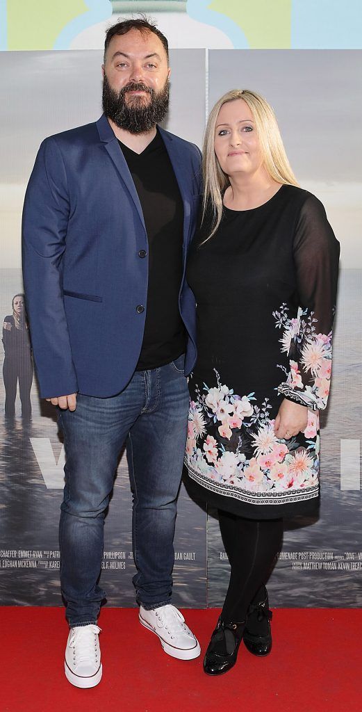 John Phillipson and Sarah Phillipson pictured at the premiere of the new Irish film DIVE at Omniplex Rathmines, Dublin. Photo by Brian McEvoy