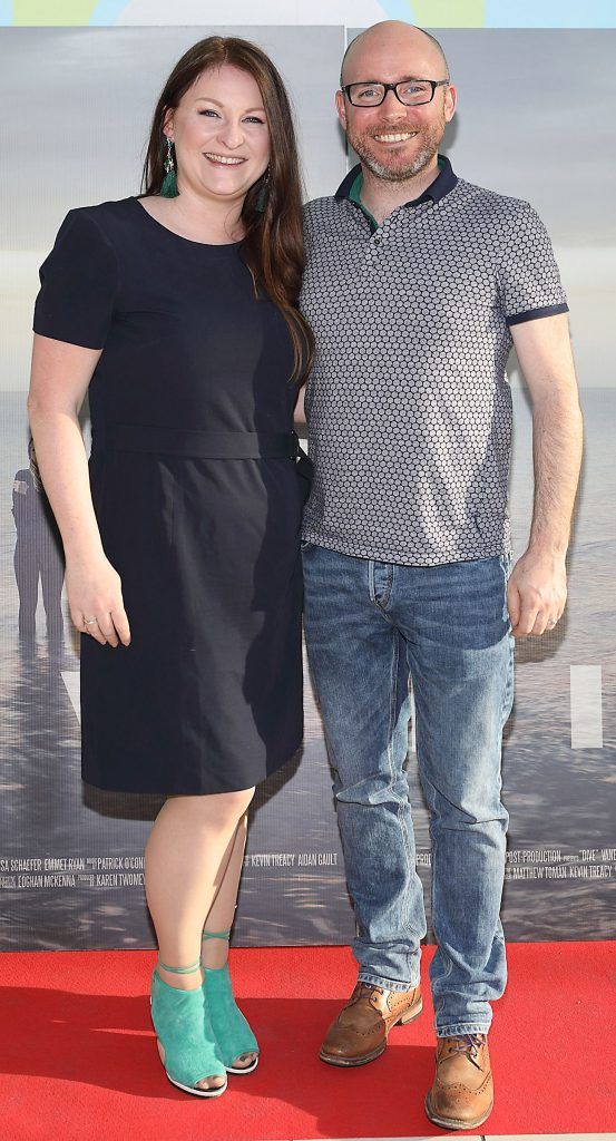 Katie Ryan and Barry Ryan  pictured at the premiere of the new Irish film DIVE at Omniplex Rathmines, Dublin. Photo by Brian McEvoy