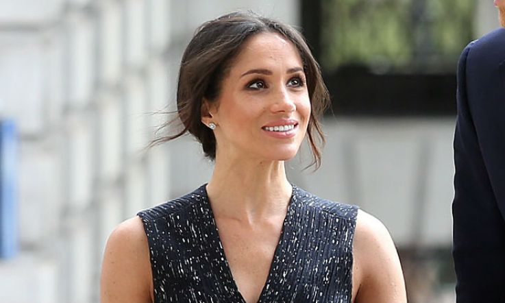 Meghan Markle goes full on duchess for first official appearance