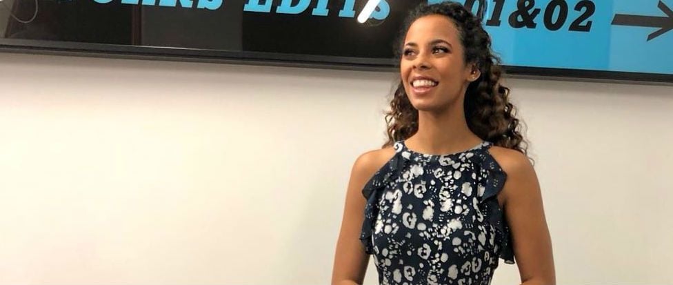 Rochelle Humes shows why Mint Velvet is the next label to know