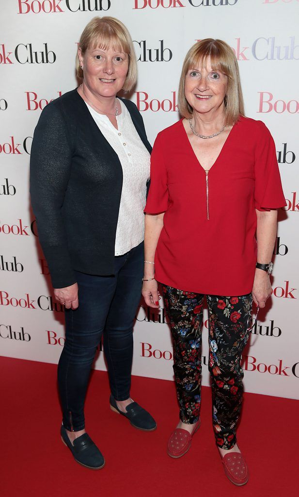 Elaine Kenna and Margaret Daly pictured at the special preview screening of Book Club in Movies at Dundrum, Dublin. Photo by Brian McEvoy