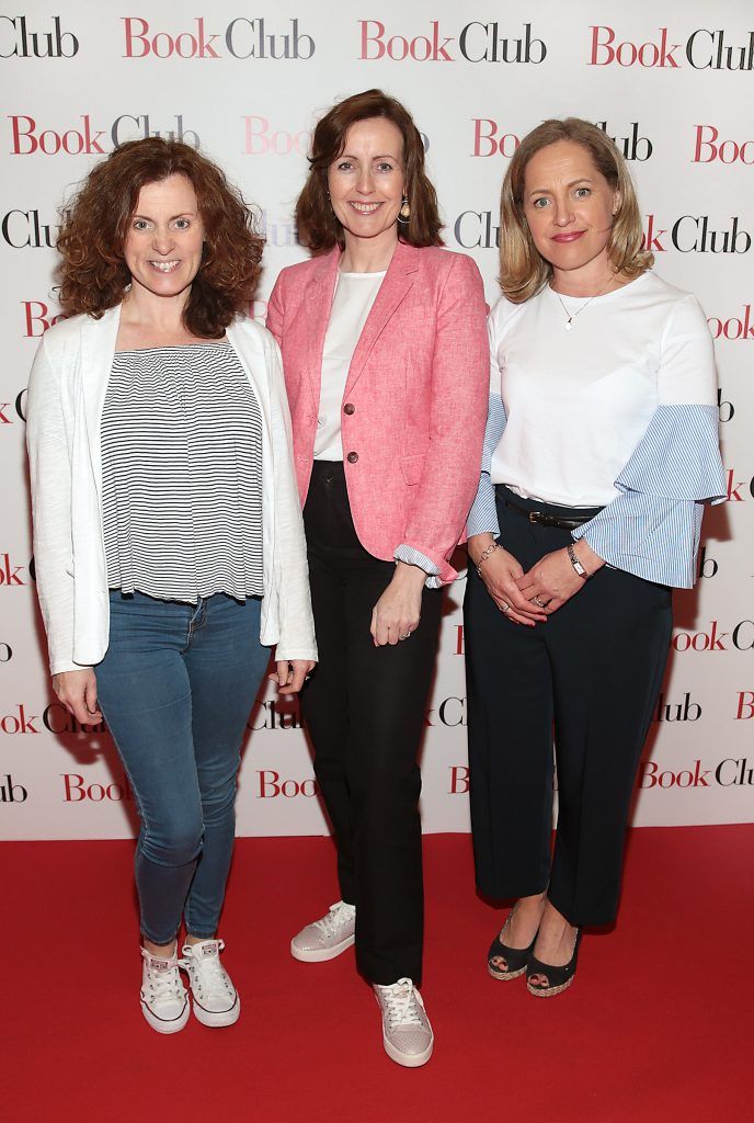 Eunice McMenamin, Laura Greenan and Maeve Delaney pictured at the special preview screening of Book Club in Movies at Dundrum, Dublin. Photo by Brian McEvoy