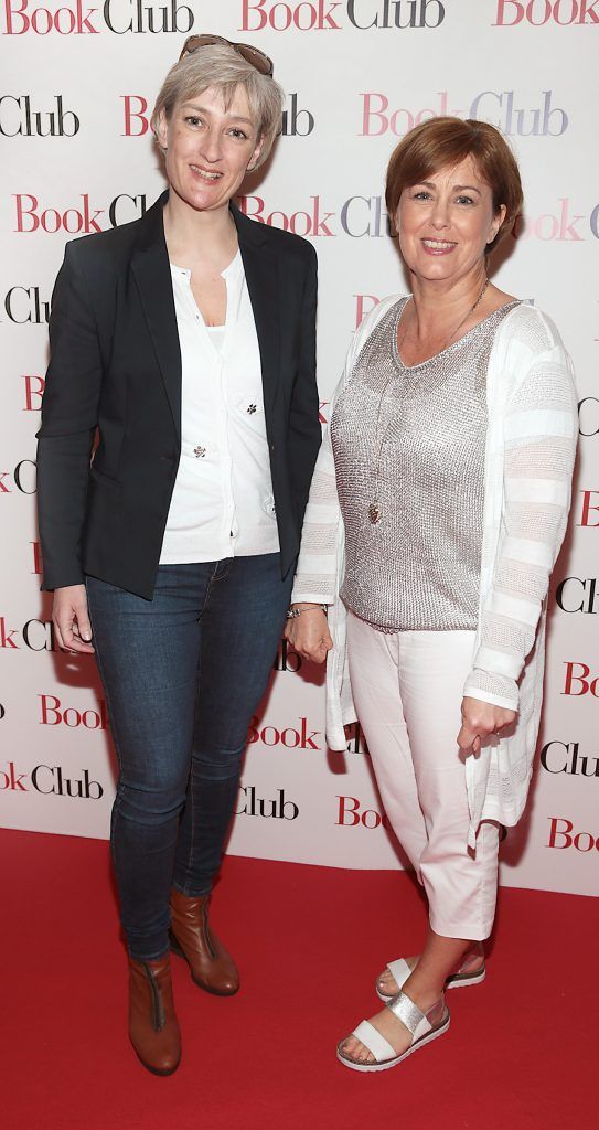Deborah Long and Brid Mulligan pictured at the special preview screening of Book Club in Movies at Dundrum, Dublin. Photo by Brian McEvoy