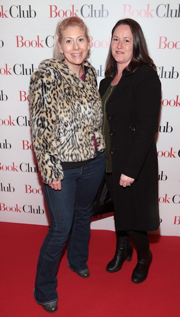 Vanessa Leonard and Susan Hayes pictured at the special preview screening of Book Club in Movies at Dundrum, Dublin. Photo by Brian McEvoy