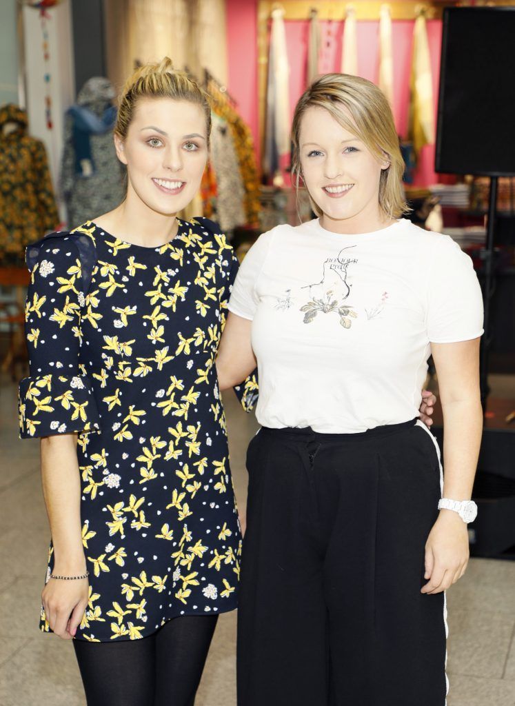 Gillian McGinn and Rachel McDarby at the official opening of AVOCA in Terminal 2 at Dublin Airport. Photo Kieran Harnett