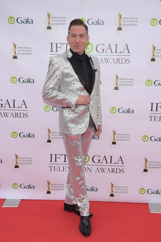 Julian Benson arriving on the red carpet for the IFTA Gala Television Awards 2018 at the RDS. Photo by Michael Chester