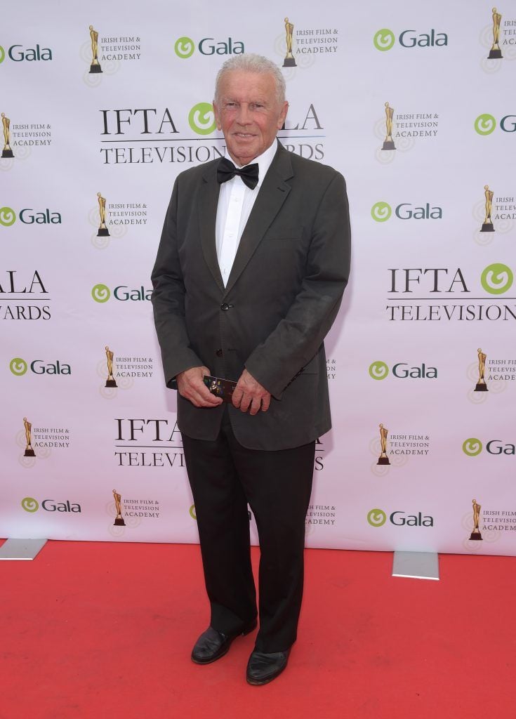 Johnny Giles arriving on the red carpet for the IFTA Gala Television Awards 2018 at the RDS. Photo by Michael Chester