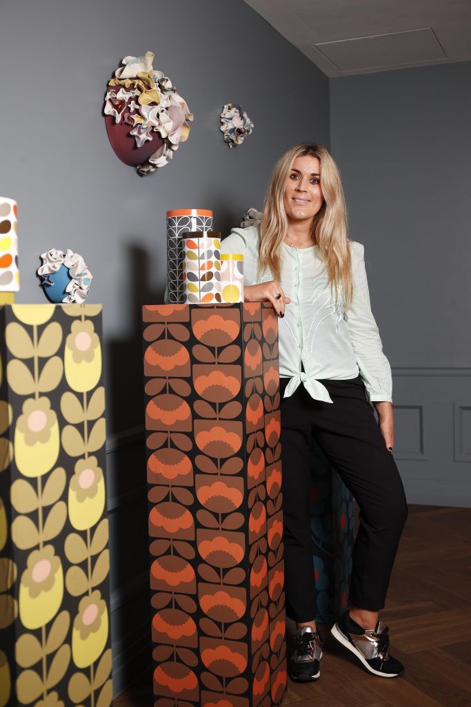 Rebecca Horan at the 20 year celebration of the Orla Kiely brand and its longstanding relationship with the home of Irish Design Kilkenny Shop in The Alex Hotel, Dublin. Picture Conor McCabe Photography