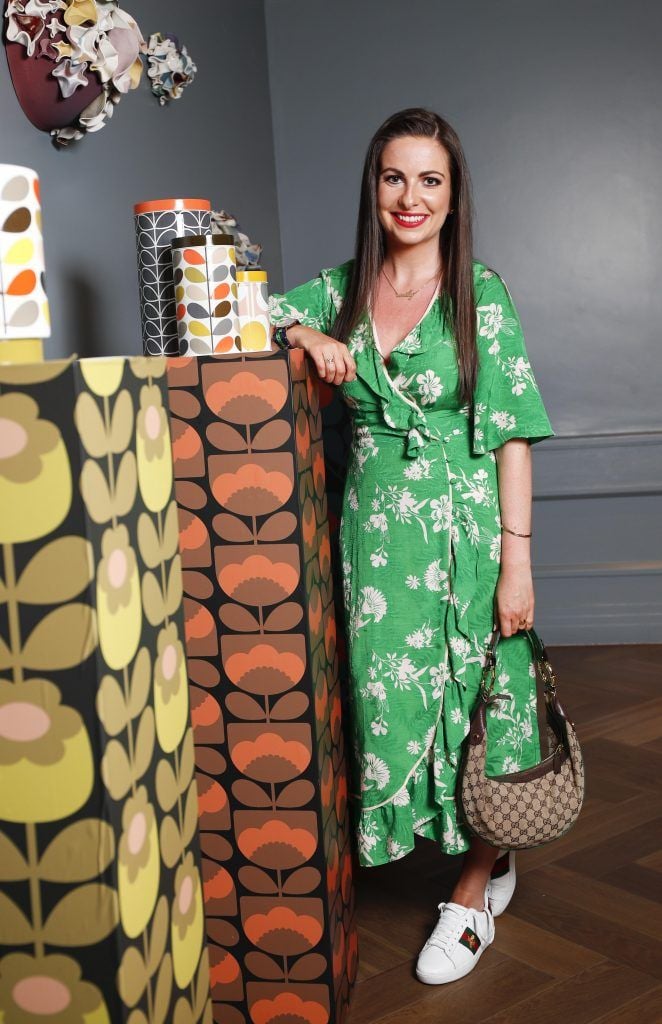 Emily O'Donnell at the 20 year celebration of the Orla Kiely brand and its longstanding relationship with the home of Irish Design Kilkenny Shop in The Alex Hotel, Dublin. Picture Conor McCabe Photography