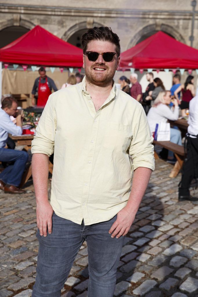 Thomas Cross at SuperValu's Food and Wine Festival in the Royal Hospital Kilmainham, where guests got to enjoy some of SuperValu's Specially Sourced range for summer. Picture Andres Poveda