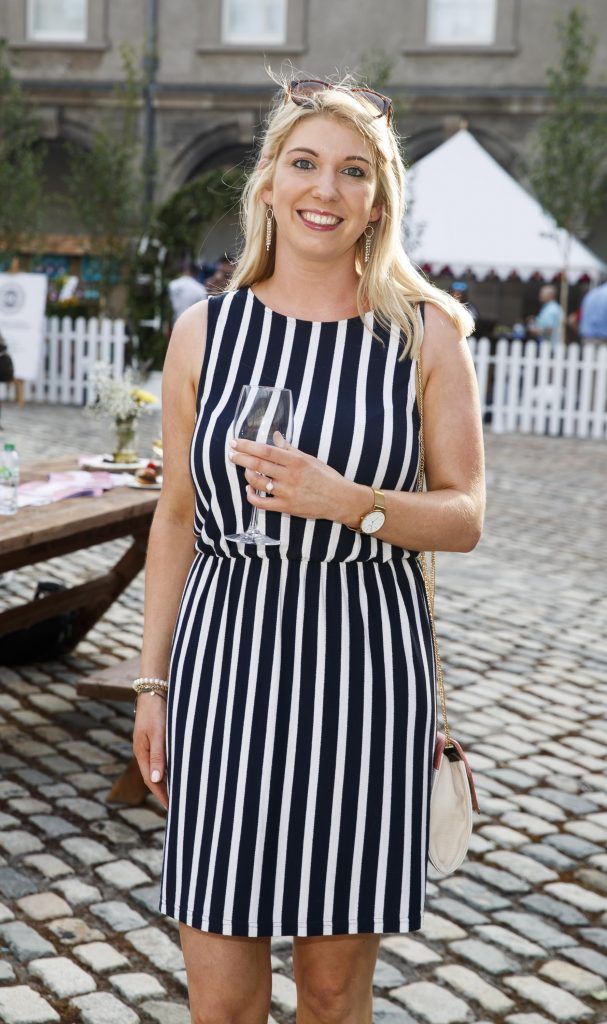 Marian Lehane at SuperValu's Food and Wine Festival in the Royal Hospital Kilmainham, where guests got to enjoy some of SuperValu's Specially Sourced range for summer. Picture Andres Poveda