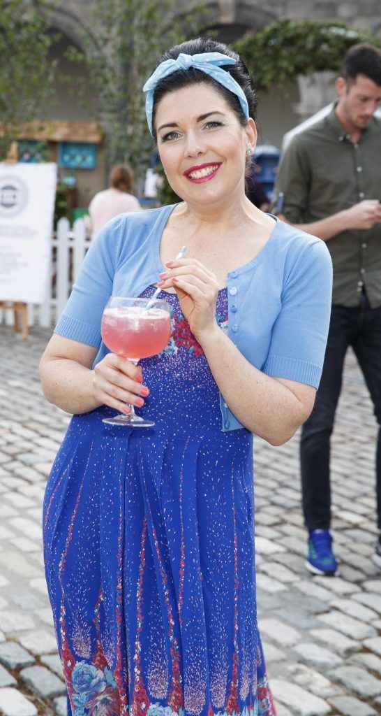 Sharon Hearne-Smith at SuperValu's Food and Wine Festival in the Royal Hospital Kilmainham, where guests got to enjoy some of SuperValu's Specially Sourced range for summer. Picture Andres Poveda