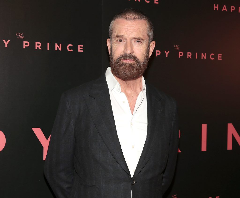 Rupert Everett at the Irish premiere of The Happy Prince at the Stella Cinema in Rathmines, Dublin. Photo by Brian McEvoy