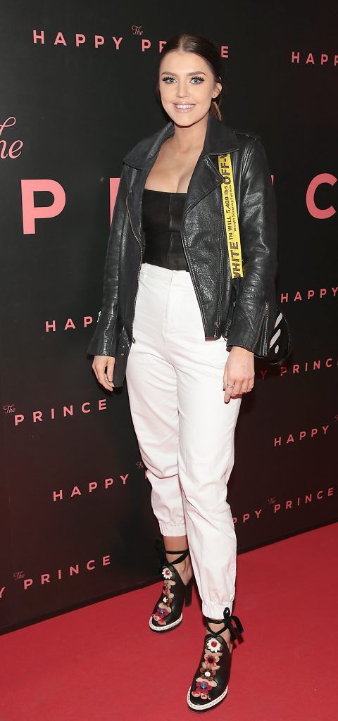 Missy Keating at the Irish premiere of The Happy Prince at the Stella Cinema in Rathmines, Dublin. Photo by Brian McEvoy