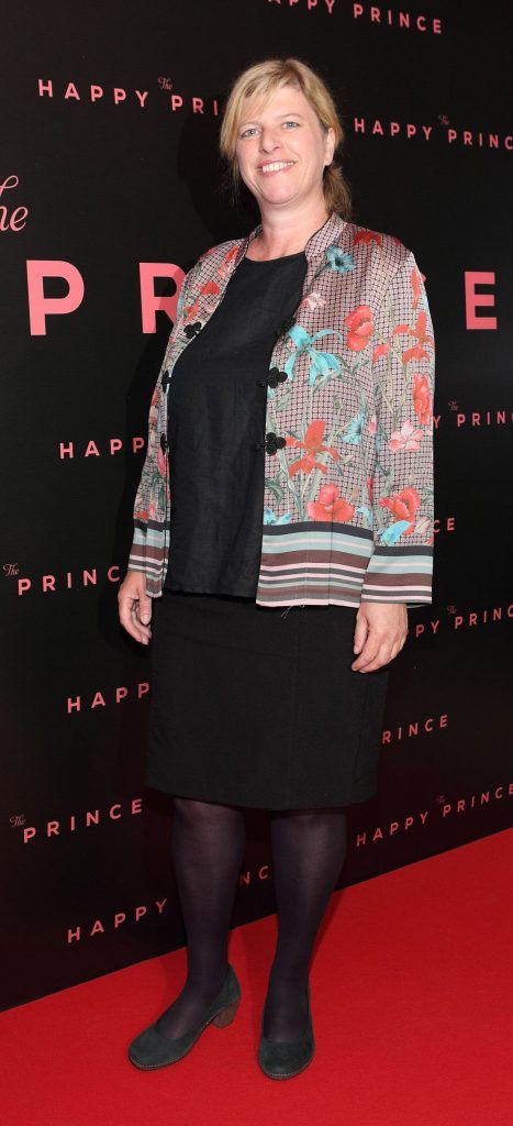 Barbara Kavanagh at the Irish premiere of The Happy Prince at the Stella Cinema in Rathmines, Dublin. Photo by Brian McEvoy