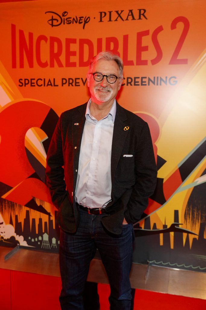 Pictured at Special Preview Screening of INCREDIBLES 2 at the Light House Cinema, Dublin is Producer John Walker. Picture Andres Poveda