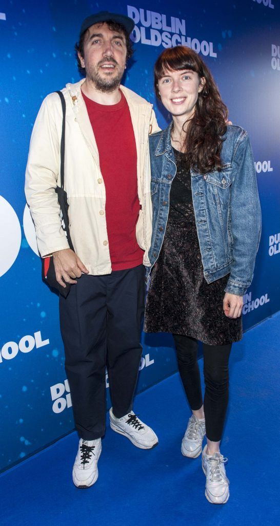 David Kitt and Margie Lewis pictured at the world premiere of Dublin Oldschool at the Lighthouse Cinema Smithfield, Dublin. Photo: Patrick O'Leary