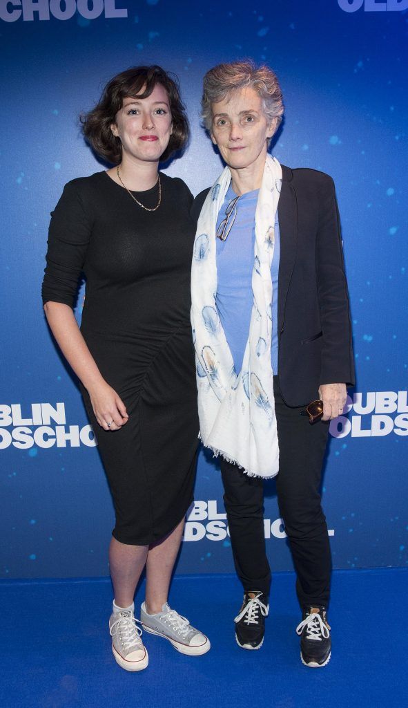 Rosie Gogan-Keogh and Jane Gogan pictured at the world premiere of Dublin Oldschool at the Lighthouse Cinema Smithfield, Dublin. Photo: Patrick O'Leary