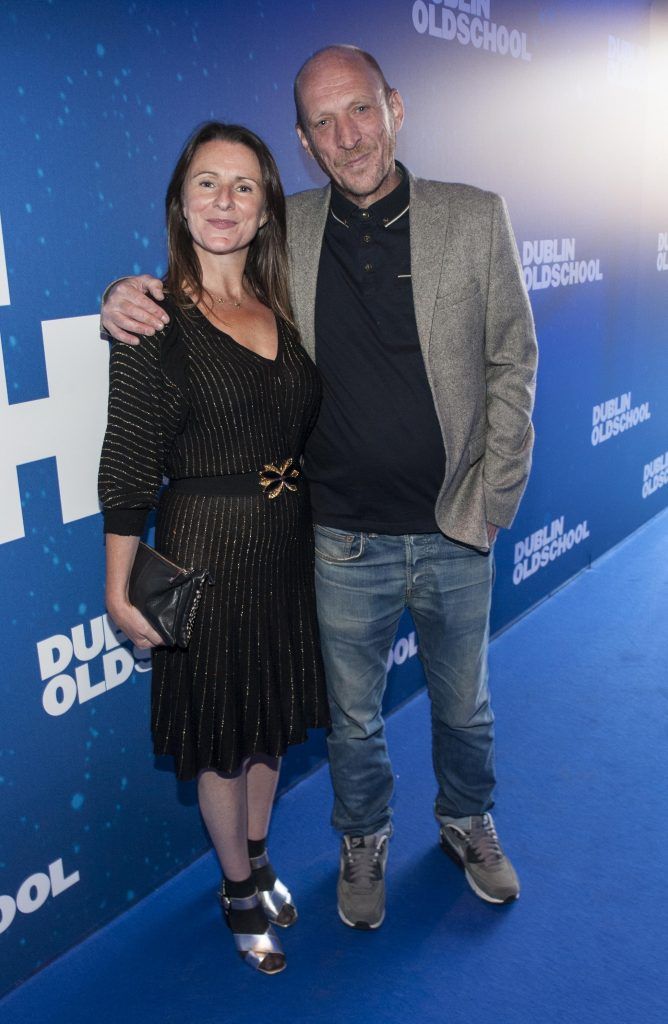 Johnny Moy and Audrey Woods pictured at the world premiere of Dublin Oldschool at the Lighthouse Cinema Smithfield, Dublin. Photo: Patrick O'Leary
