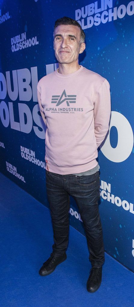 Mark O'Halloran pictured at the world premiere of Dublin Oldschool at the Lighthouse Cinema Smithfield, Dublin. Photo: Patrick O'Leary