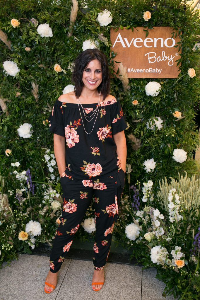 Lucy Kennedy Brand Ambassador pictured at the Aveeno Baby Afternoon Tea which took place in The Woollen Mills. Photo by Richie Stokes