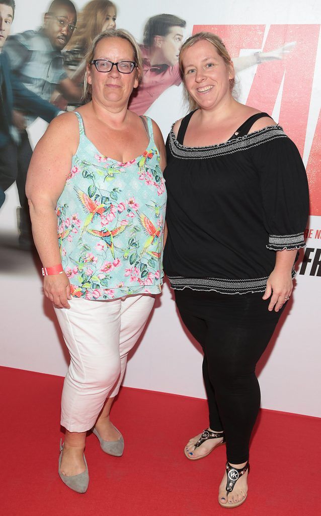 Sandra Dean and Suzanne Brown at the special preview screening of Tag at ODEON Cinema Point Square, Dublin. Photo by Brian McEvoy