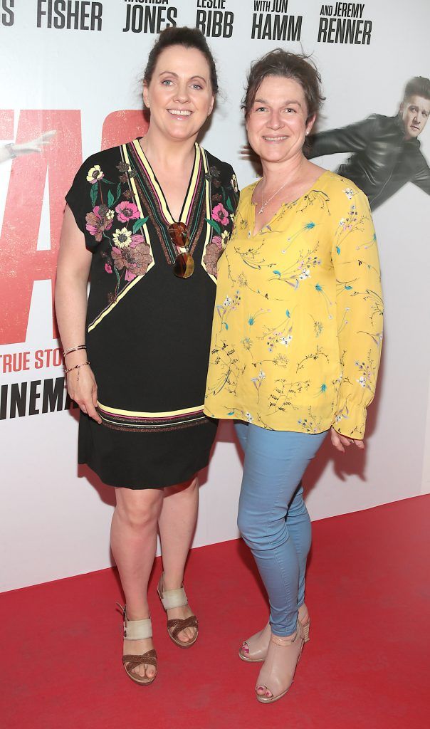 Ruth scott and Lisa Gernon at the special preview screening of Tag at ODEON Cinema Point Square, Dublin. Photo by Brian McEvoy