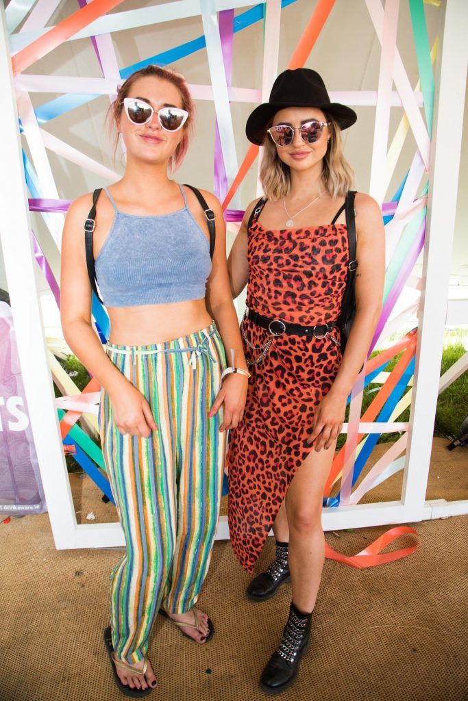 Caoimhe O'Connell & Ciara Conville at the Absolut Nights Stage at Body&Soul, in Ballnlough Castle, Co We Meath. - Photo: allenkielyphotography.com