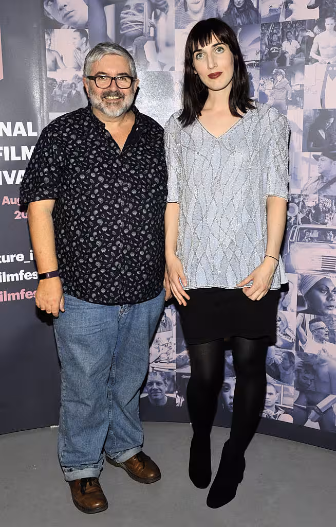 Bill Hughes and Roisín Geraghty (Festival Programmer Pictured at the opening night of the GAZE Film Festival in Light House Cinema. Photos: Patrick O'Leary 
